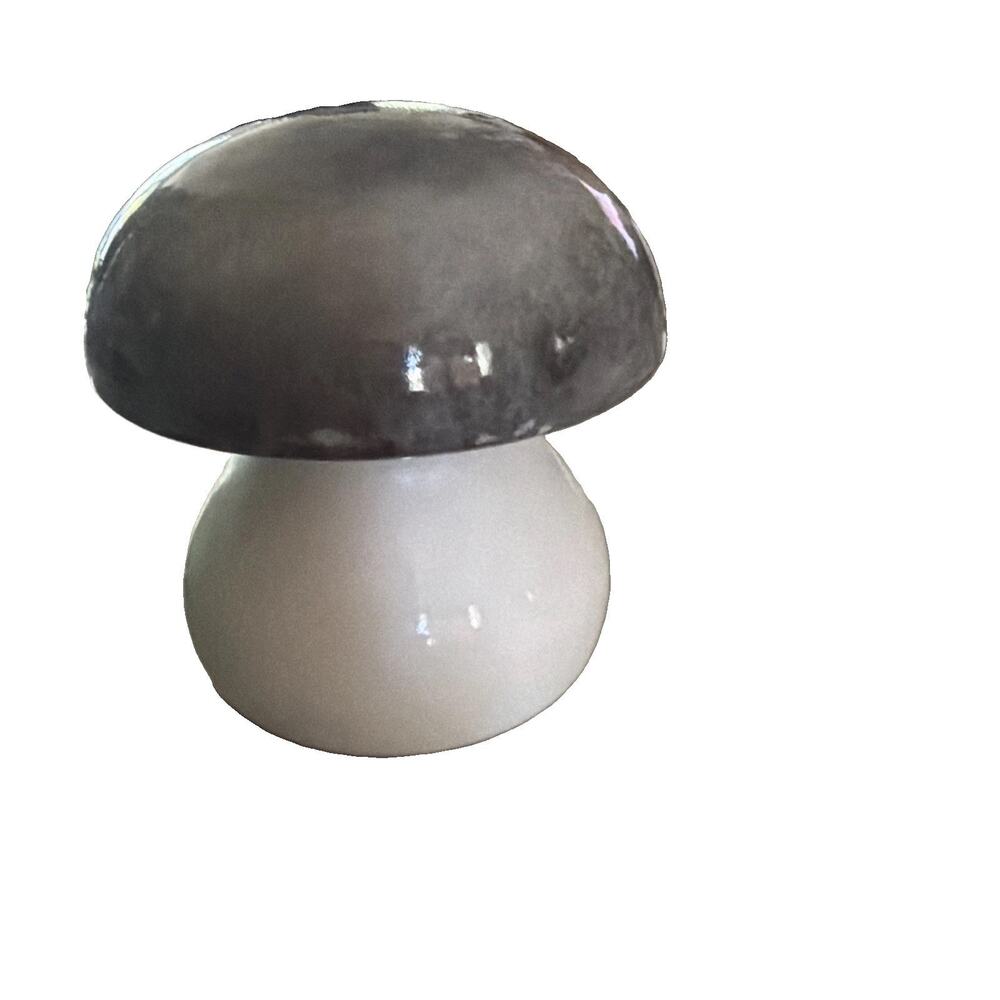 Vintage MCM Marble Mushroom Sculpture Italian